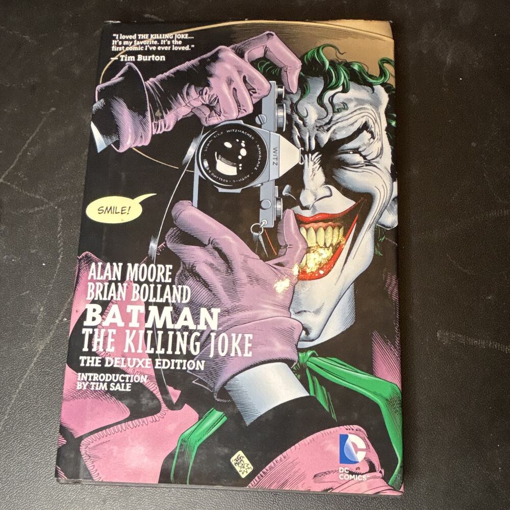 DC Comics Batman: The Killing Joke Deluxe Edition HC Alan Moore Joker